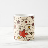 Mug Motif de la feuille d'érable à boudin (Centre)