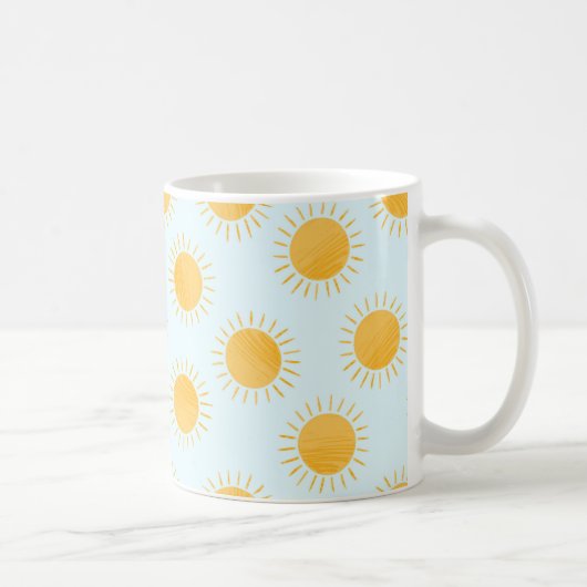 Mug Motif de la journée du Doodle Sunshine (Droite)