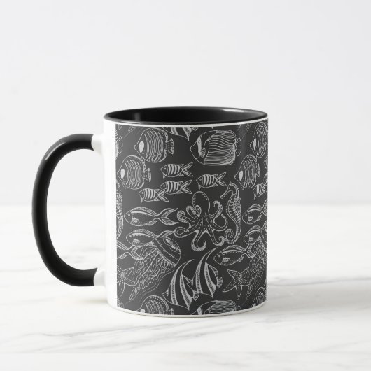 Mug Motif de la mer Noire (Gauche)