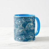 Mug Motif de la mer tropicale (Devant droit)
