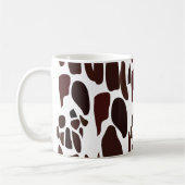 Mug Motif de la peau de girafe (Gauche)
