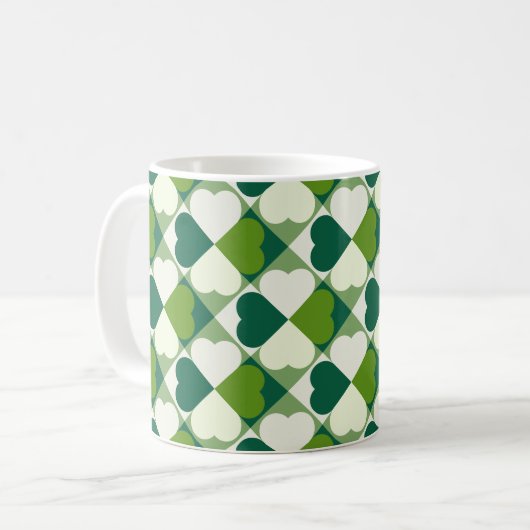 Mug Motif de la Saint-Patrick (Devant gauche)