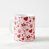Mug Motif de la Saint-Valentin (Devant gauche)