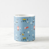 Mug Motif de la scène du Doodle Town (Centre)