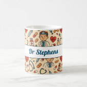 Mug Motif de la science de la médecine du dessin (Centre)