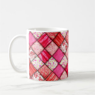 Mug Motif de la surface composée rouge
