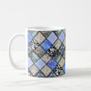 Mug Motif de la surface de la surface de l'écaillage b