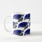 Mug Motif de la tortue bleue (Gauche)
