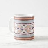Mug Motif de la tribu Peach du sud-ouest (Devant gauche)
