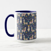 Mug Motif de lama de célébration (Gauche)