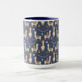 Mug Motif de lama de célébration (Centre)