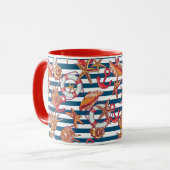 Mug Motif De L'Amidon Et De La Grève (Devant gauche)