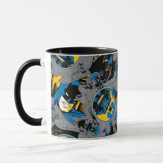 Mug Motif de lancer à plein régime de Batman (Gauche)