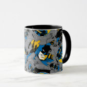 Mug Motif de lancer à plein régime de Batman (Devant droit)