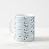 Mug Motif de lapin visage de lapin mignon (Devant gauche)