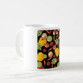 Mug Motif de légumes (Devant gauche)