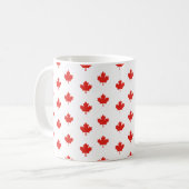 Mug Motif de l'emblème Feuille d'érable Canada-24105 (Devant gauche)