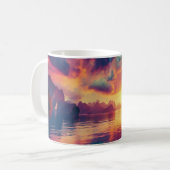 Mug Motif de l'épic red sunset (Devant gauche)