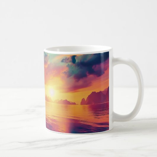 Mug Motif de l'épic red sunset (Droite)