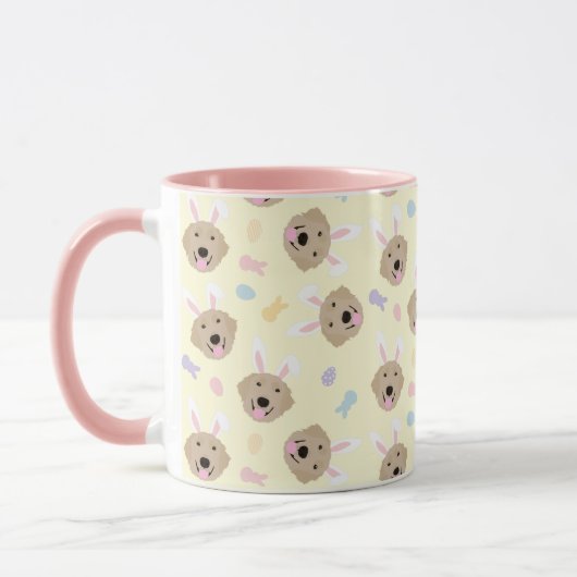 Mug Motif de l'épreuve de Pâques Bunny (Gauche)