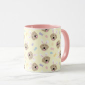 Mug Motif de l'épreuve de Pâques Bunny (Devant droit)