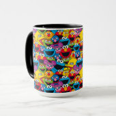 Mug Motif de l'équipe de Sesame Street (Devant gauche)