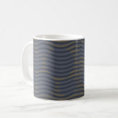 Mug motif de lignes géométriques abstraites (Devant gauche)