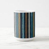Mug Motif de lignes verticales abstraites (Centre)