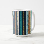 Mug Motif de lignes verticales abstraites (Devant droit)