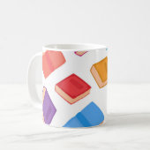 Mug Motif de livre (Devant gauche)
