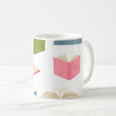 Mug Motif de livre (Devant droit)