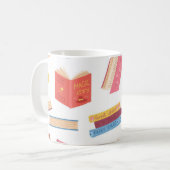Mug Motif de livre (Devant gauche)
