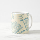 Mug Motif de livre (Devant droit)