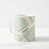 Mug Motif de livre (Devant gauche)