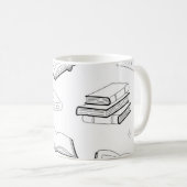 Mug Motif de livre (Devant droit)