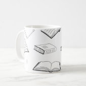 Mug Motif de livre (Devant gauche)