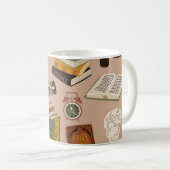 Mug Motif de livre (Devant droit)