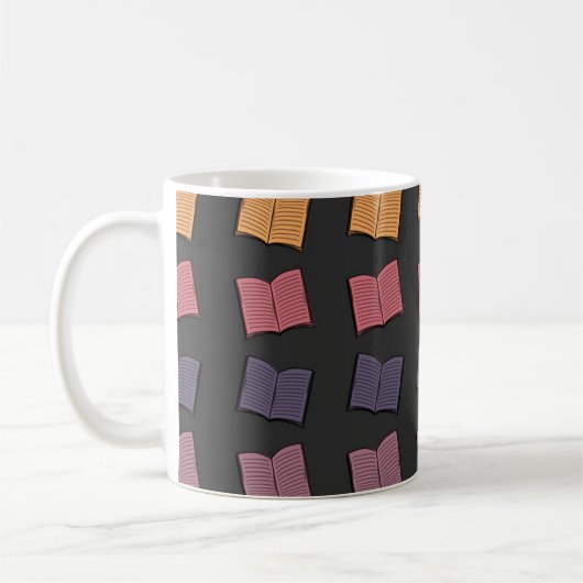 Mug Motif de livre (Gauche)