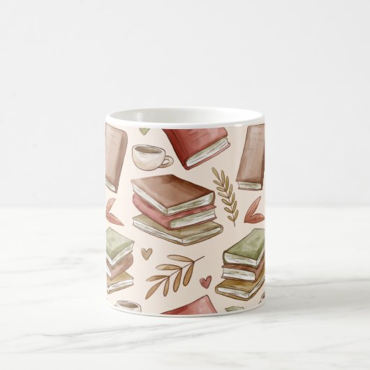 Mug Motif de livre (Centre)