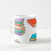 Mug Motif de livre (Devant gauche)