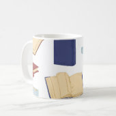 Mug Motif de livre (Devant gauche)