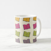 Mug Motif de livre (Devant droit)