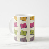 Mug Motif de livre (Devant gauche)