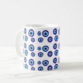 Mug Motif de l'œil grec (Devant gauche)
