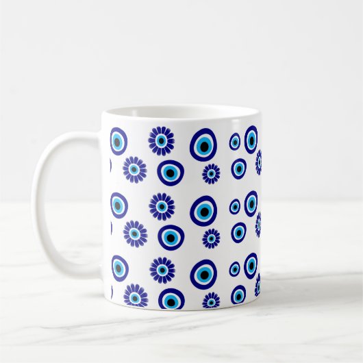 Mug Motif de l'œil grec (Gauche)