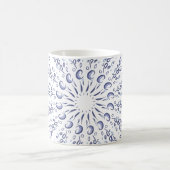 Mug Motif de mandala bleu (Centre)