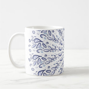 Mug Motif de mandala bleu