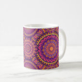 Mug Motif de mandala coloré (Devant droit)