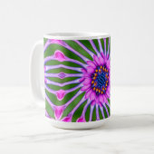 Mug Motif de marguerite esthétique (Devant gauche)