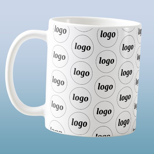 Mug Motif de marque commerciale de logo simple